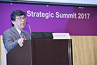 Prof. Cassian Yee from Department of Melanoma Medical Oncology, Division of Cancer Medicine, The University of Texas MD Anderson Cancer Center delivers a keynote lecture